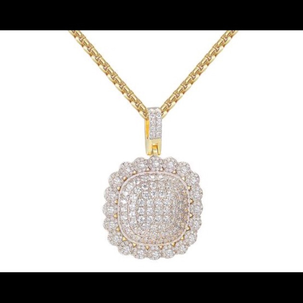 Circle Cluster Necklace